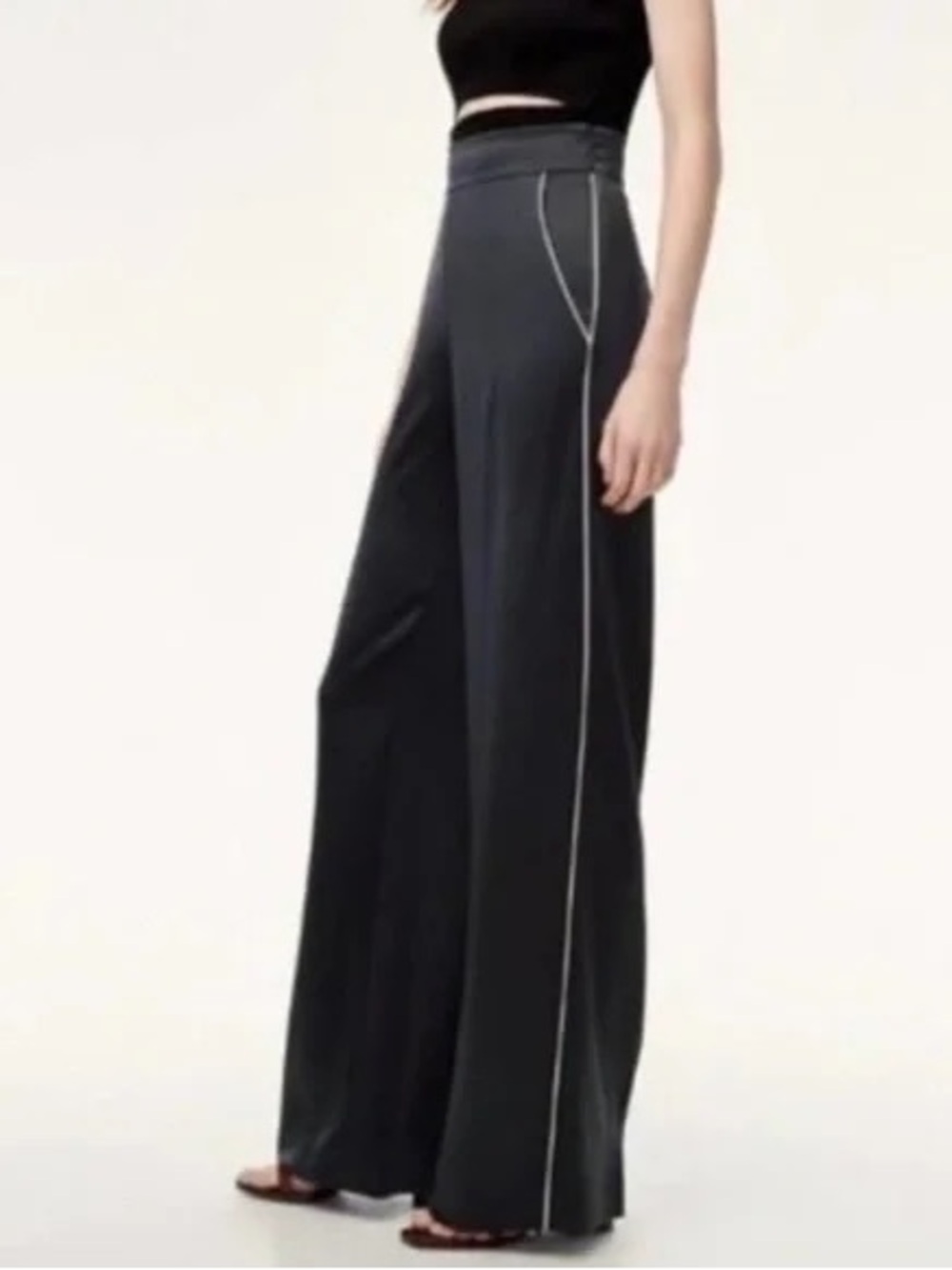 Wilfred Clarisse Pant with Contrast Piping